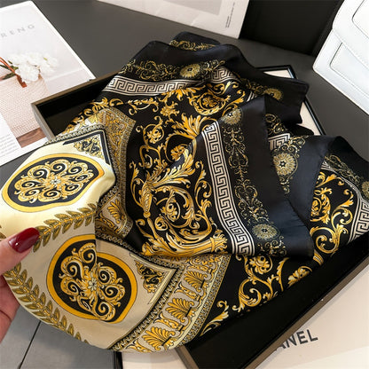 Light Luxury Silk Scarf – 70cm Elegant