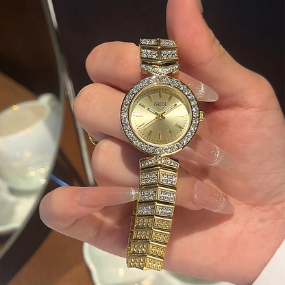 "Luxury Gold Shell Women’s Watch