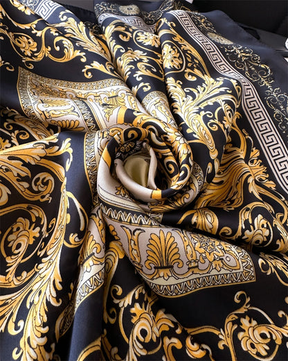 Light Luxury Silk Scarf – 70cm Elegant