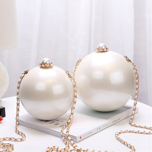 Luxury Round Ball Bag Elegant