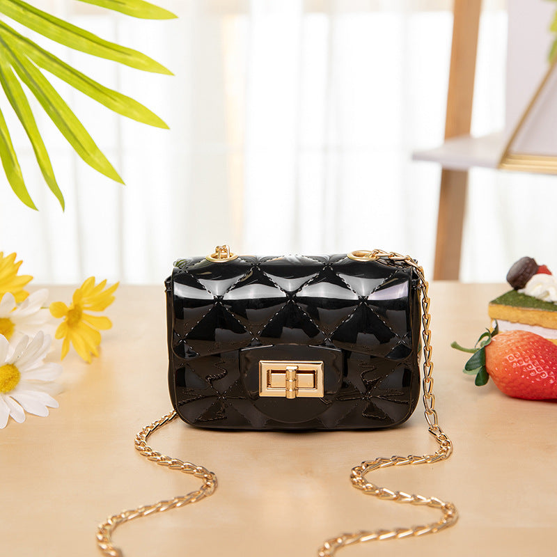 Mini Shoulder Bag Pearl Accent Handbag