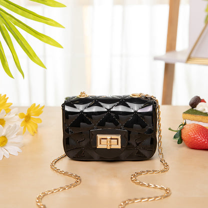 Mini Shoulder Bag Pearl Accent Handbag
