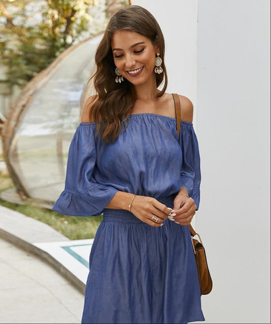 Off-Shoulder Romper