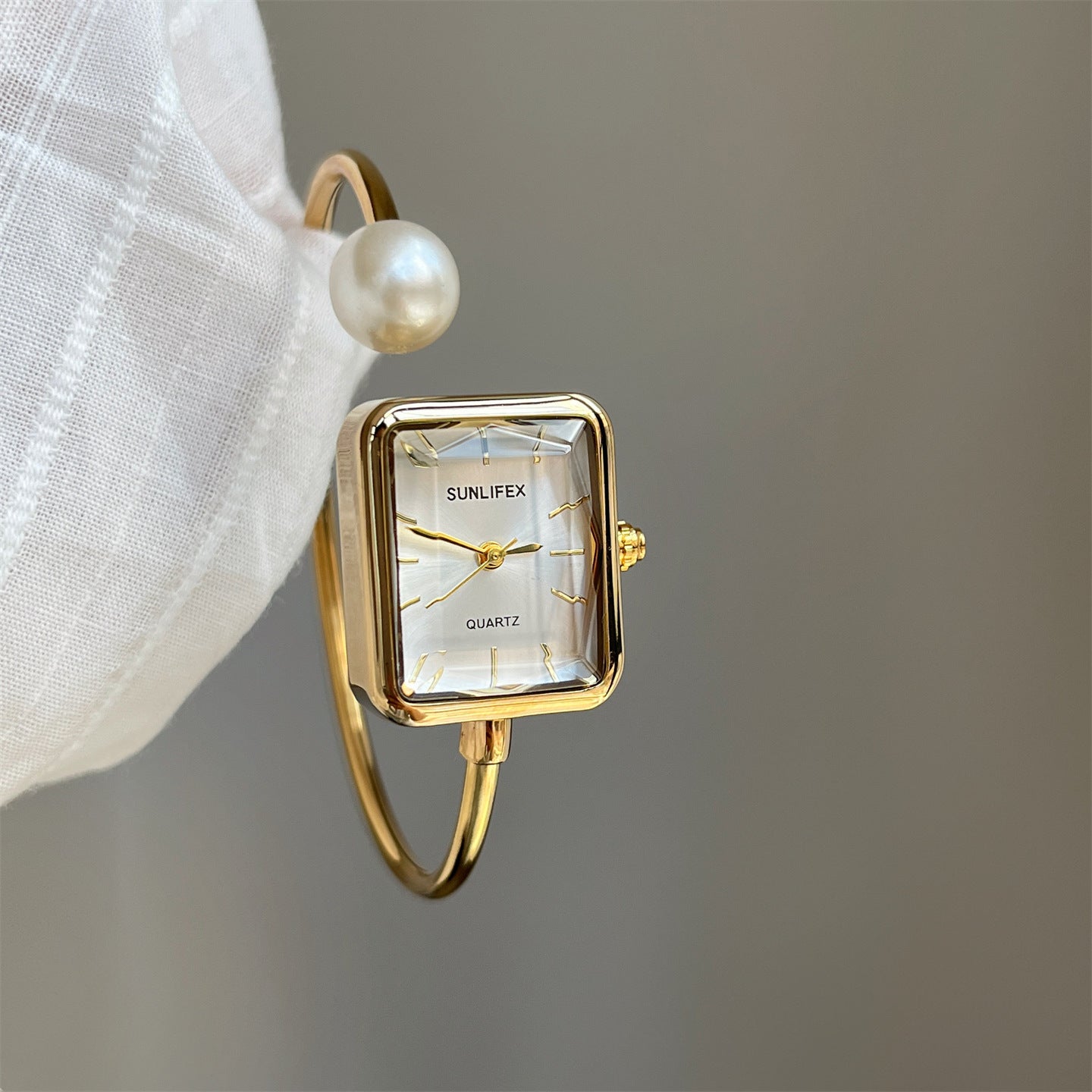 Pearl Pearl Bracelet Watch Elegant Niche Jewelry Timepiece