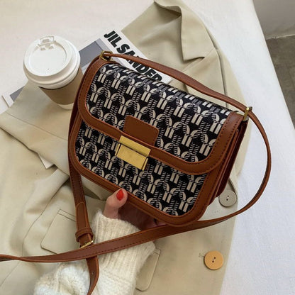 Fashion Messenger Bag One Shoulder Small Square Bag