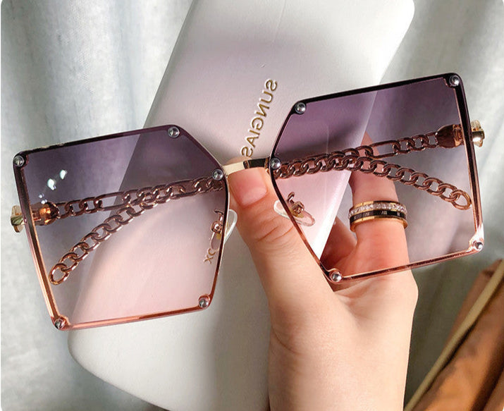 Frameless Sunglasses