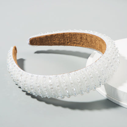 Hand-Woven Crystal Baroque Headband