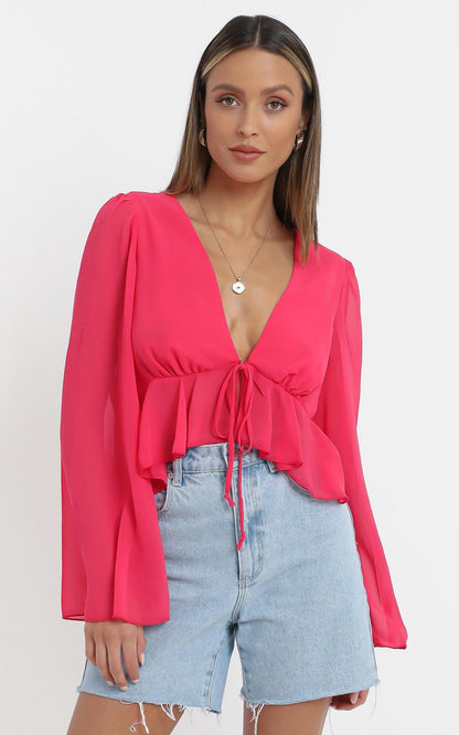 Chiffon Long Sleeve Sunscreen Blouse