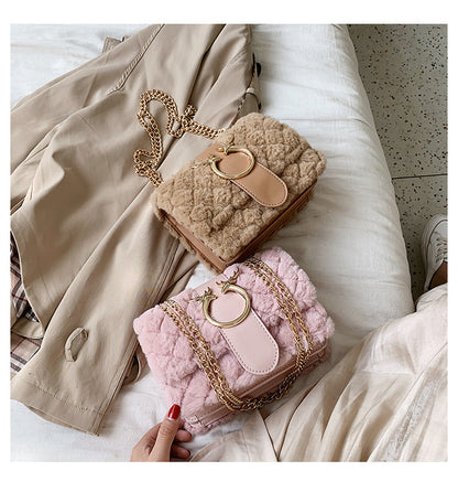 Compact Polyester Shoulder Bag with Modern Style