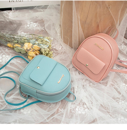 Small Shoulder Backpack Letter