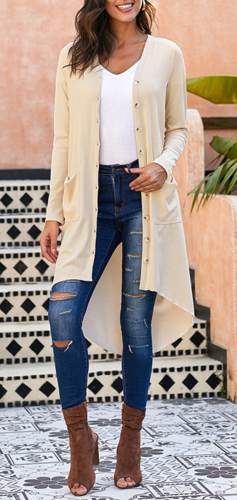 Cardigan Jacket Lightweight Knit