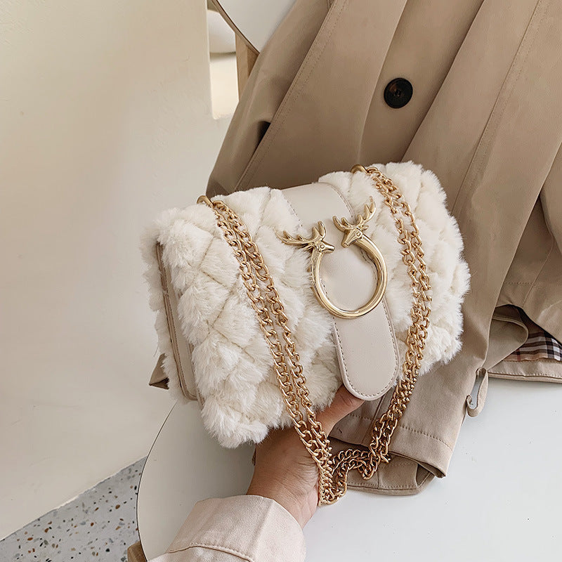 Compact Polyester Shoulder Bag with Modern Style