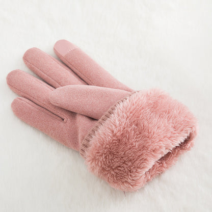Winter Thicken Thermal Gloves for Cold Weather