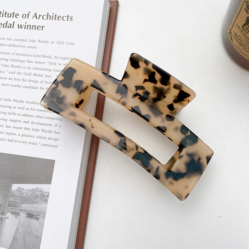 Large Acetate Hair Clip Stylish Hair Grip Accessory