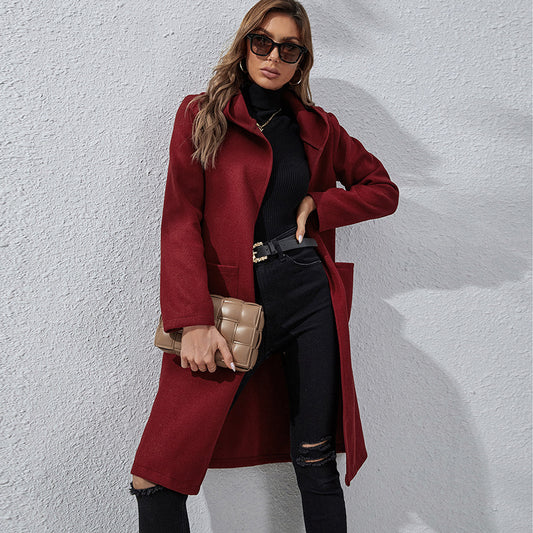 Loose Long Sweater Coat