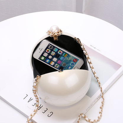 Luxury Round Ball Bag Elegant