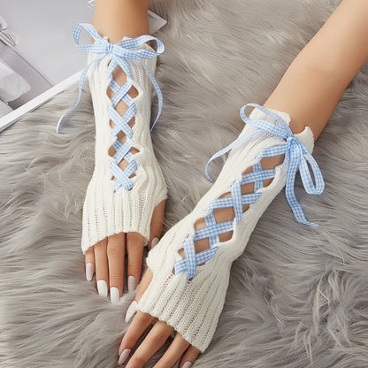 Winter Strap-Closure Warm Gloves