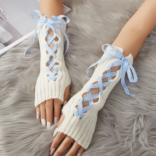 Winter Strap-Closure Warm Gloves