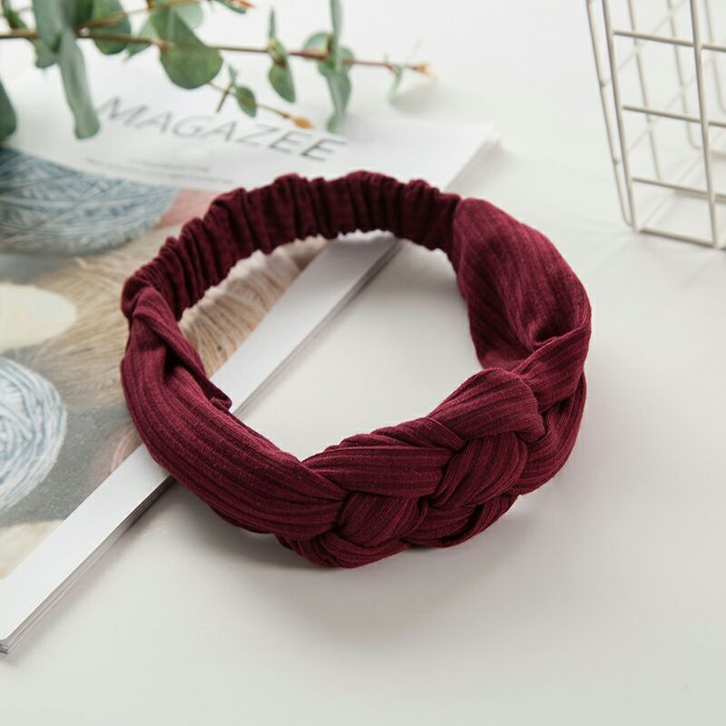 Knitted Knot Hair Band Traditional Handmade