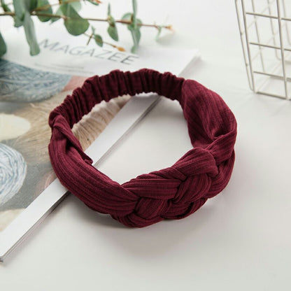 Knitted Knot Hair Band Traditional Handmade