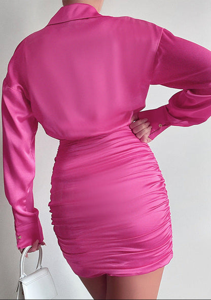 Print Dress Pocketed Fashion
