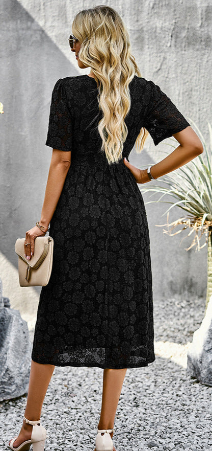 Halter Neck Dress Sleeveless Waist-Tie Short