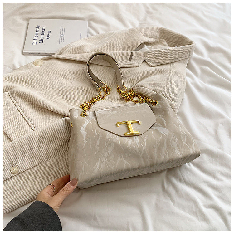 Versatile Double-Layer Tote Bag Large Capacity Handbag