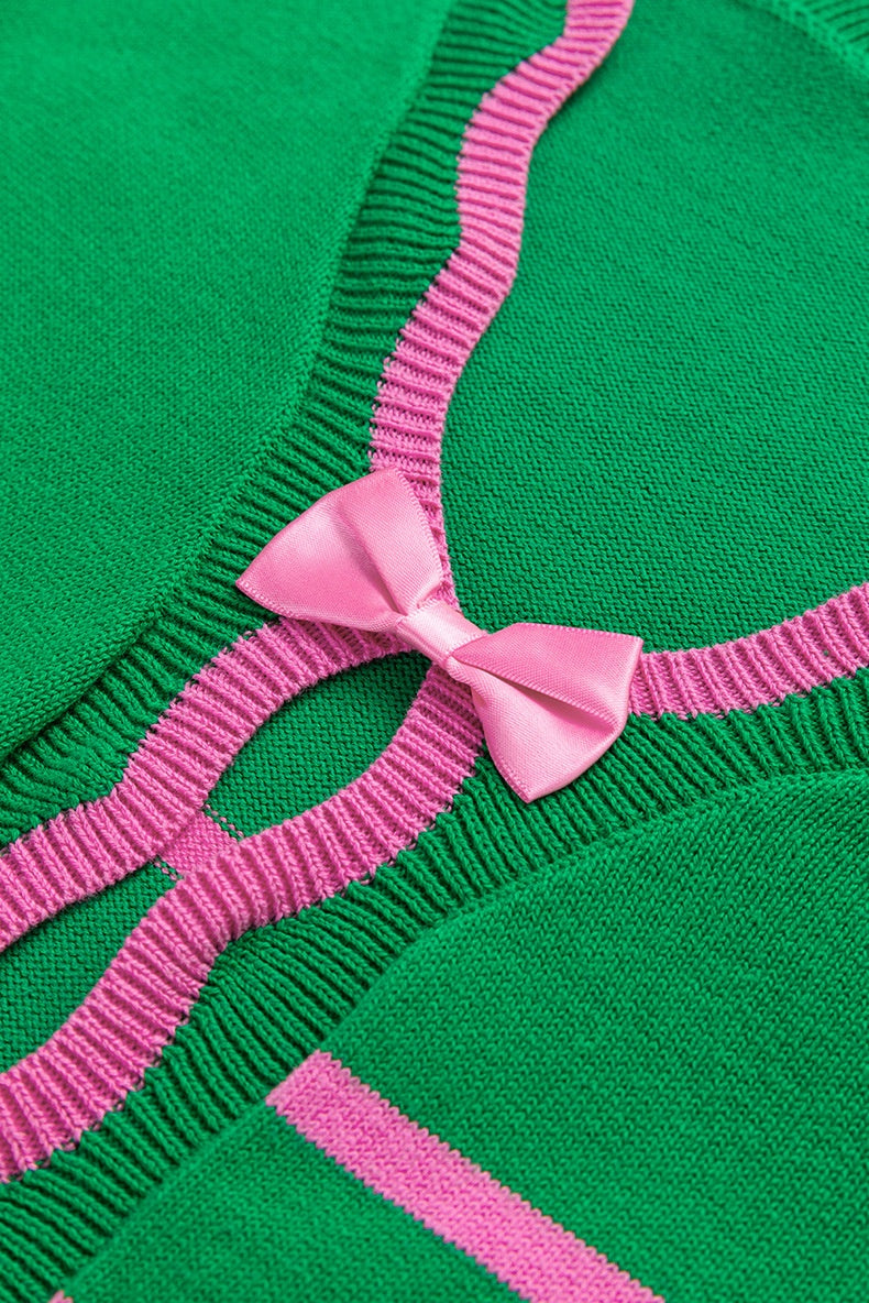 Bowknot Pullover Sweater