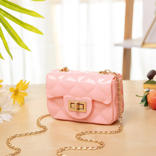 Mini Shoulder Bag Pearl Accent Handbag