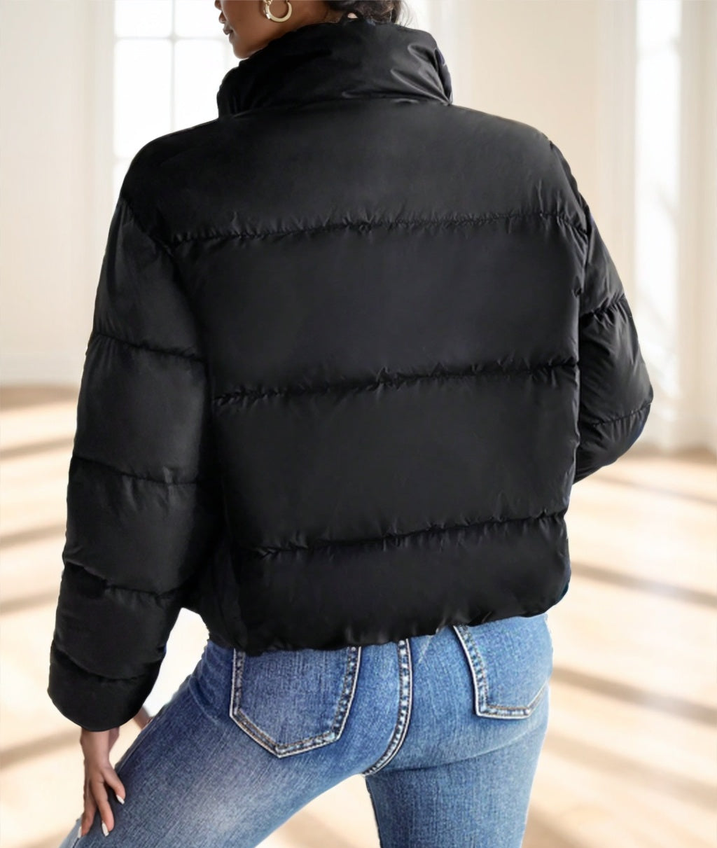 Frenchy Reversible Zip-Up Hooded Jacket