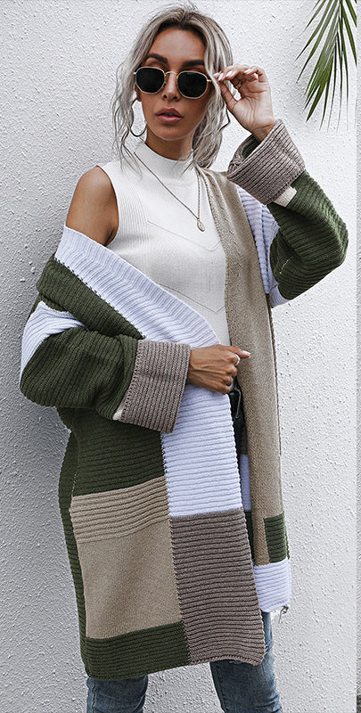 Knitted Cardigan Lazy Style