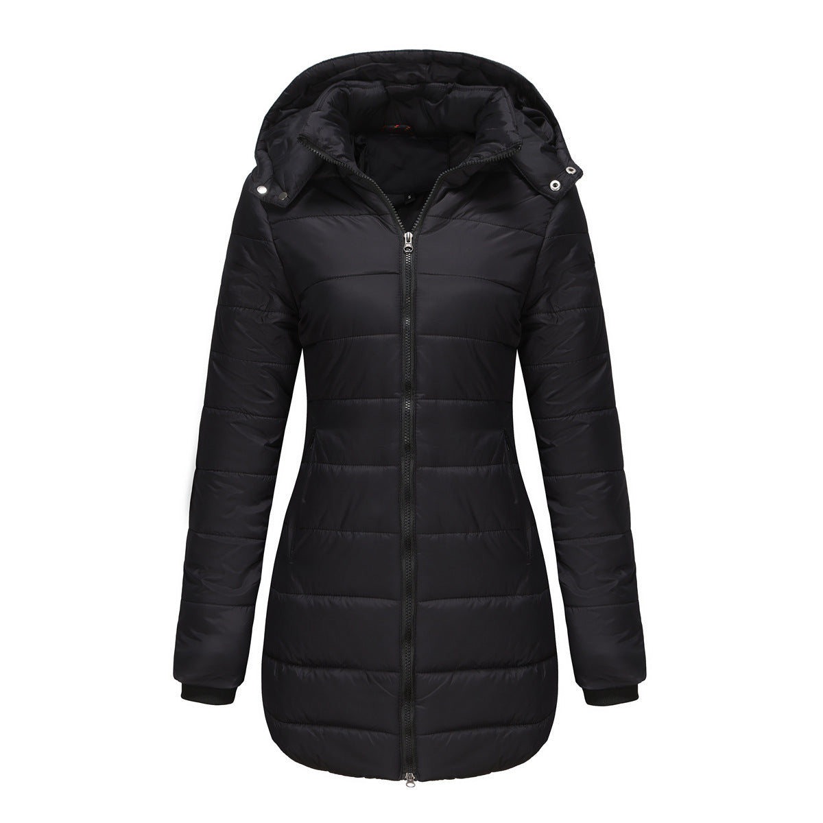 Waterproof Cotton-Padded Jacket Long Sleeve Warm Outerwear