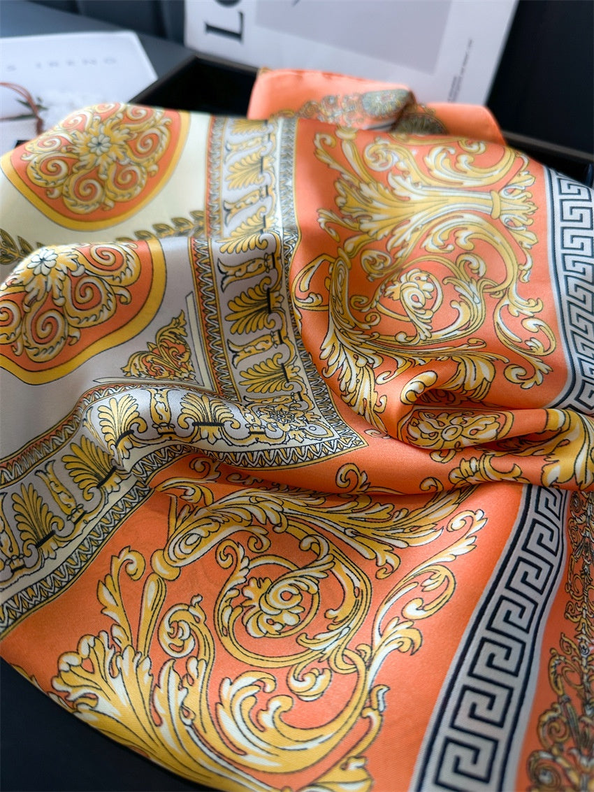 Light Luxury Silk Scarf – 70cm Elegant