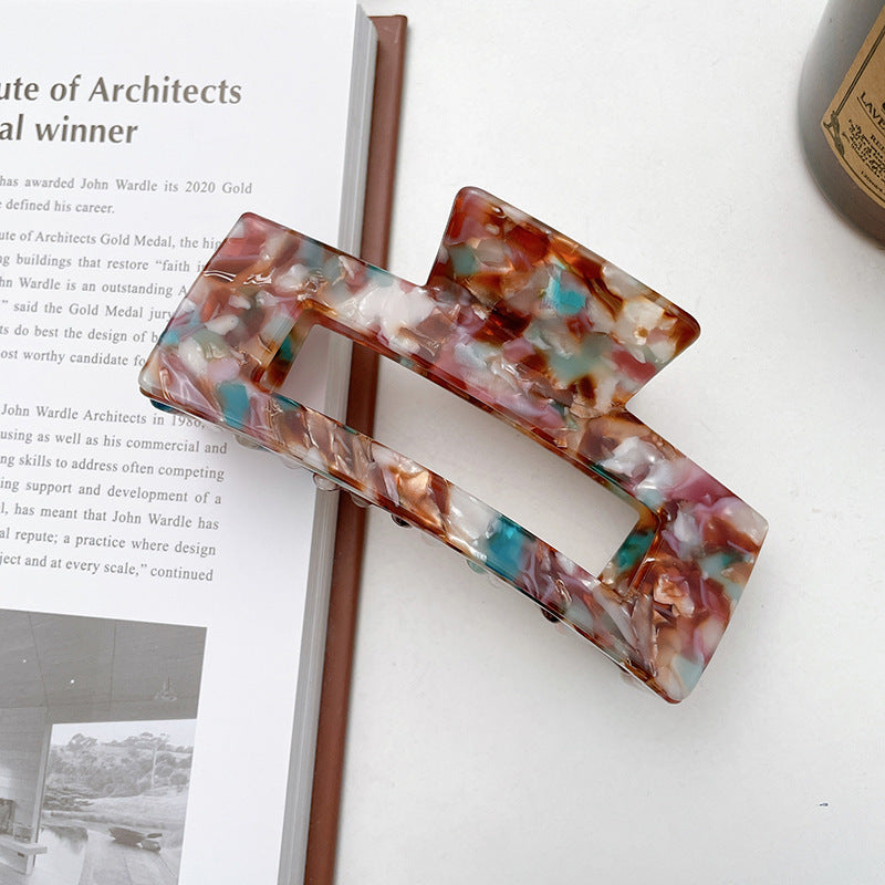 Large Acetate Hair Clip Stylish Hair Grip Accessory