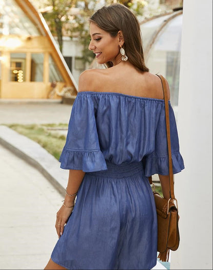 Off-Shoulder Romper