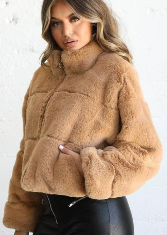 Winter Thermal Jacket Warm Zip-Up Outdoor