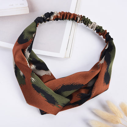Elastic Cross Hair Band