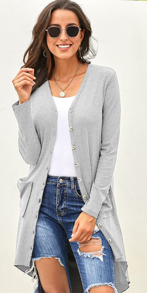 Cardigan Jacket Lightweight Knit