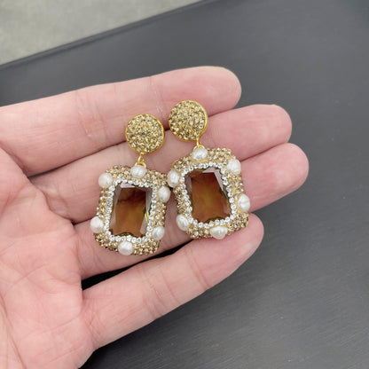 Electroplated Rhinestone Copper Ring – Original Sparkle