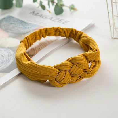 Knitted Knot Hair Band Traditional Handmade