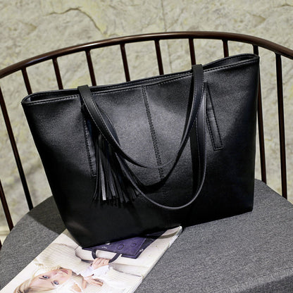 Large Capacity Tote Texture Bag