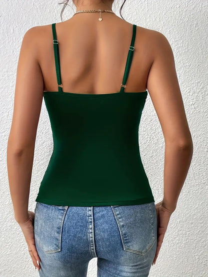 Off-the-Shoulder Sleeveless Cropped Tank Top Stylish Sling