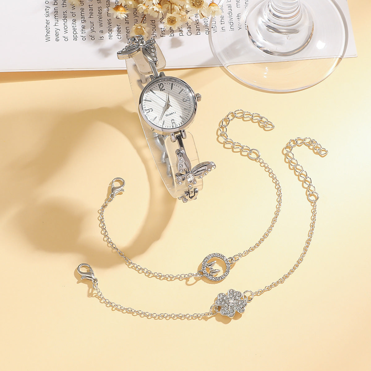 Diamond Set Elegant Temperamental Box