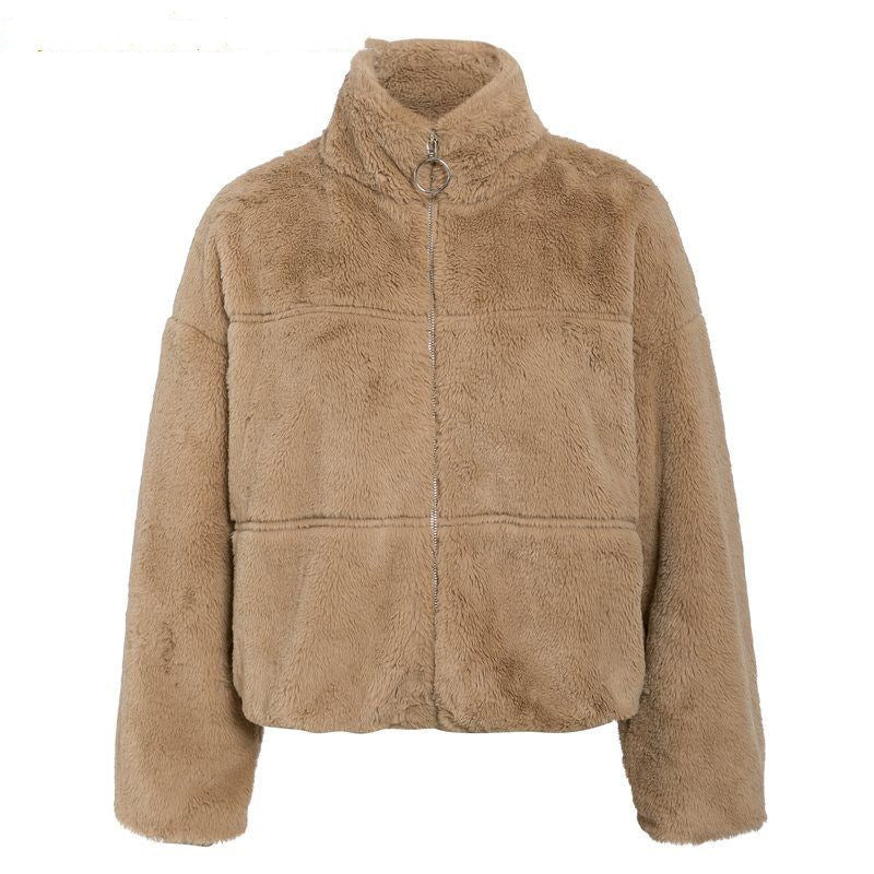 Winter Thermal Jacket Warm Zip-Up Outdoor
