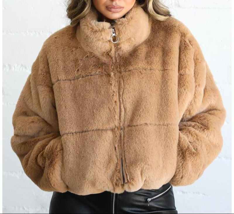 Winter Thermal Jacket Warm Zip-Up Outdoor