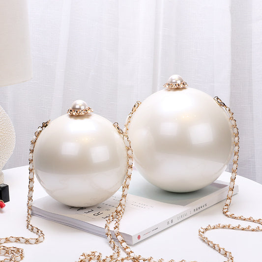Luxury Round Ball Bag Elegant