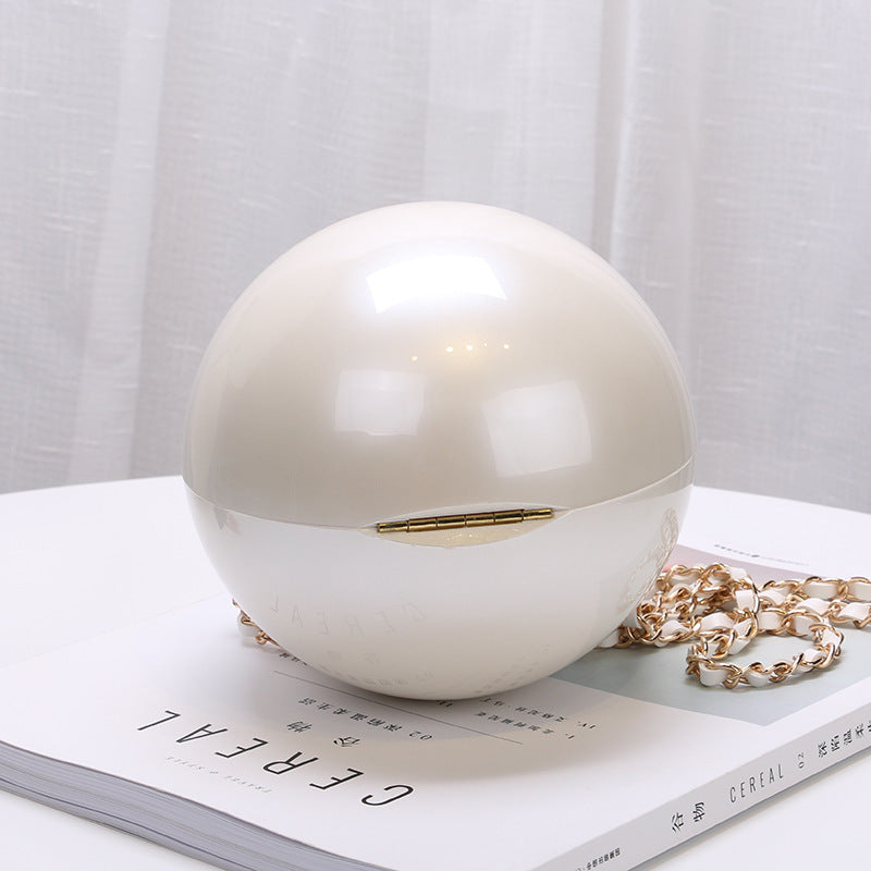 Luxury Round Ball Bag Elegant