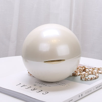 Luxury Round Ball Bag Elegant