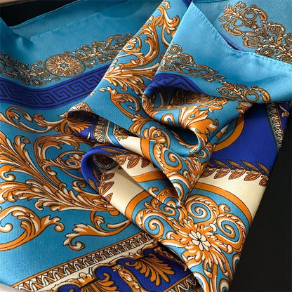 Light Luxury Silk Scarf – 70cm Elegant
