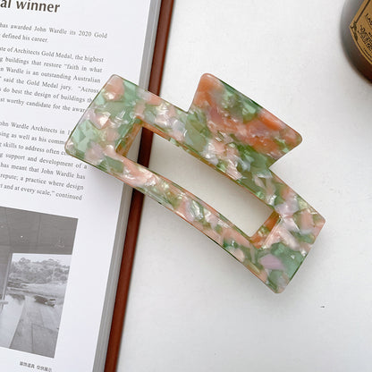 Large Acetate Hair Clip Stylish Hair Grip Accessory
